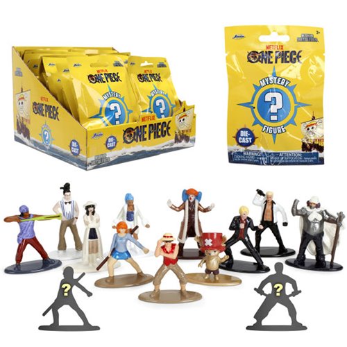 One Piece Wave 1 Nano MetalFigs Die-Cast Metal Blind Box Mini-Figure