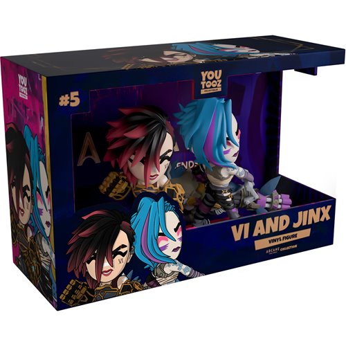 Arcane: League of Legends VI and Jinx Vinyl Figure #5 2-Pack (ETA MARCH / APRIL 2025)