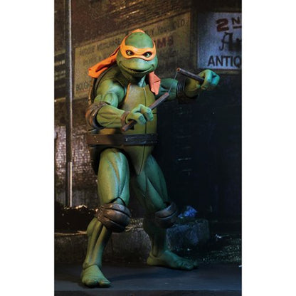 TMNT 1990 Movie | Michelangelo NECA 1:4 Scale 16.5-Inch Action Figure | PREORDER