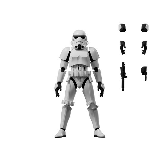 Star Wars Empire Strikes Back Stormtrooper Blokees Model Kit (SHIPPING 3/26)