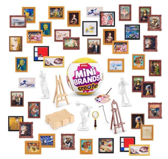 5 Surprise Mini Brands! Create Masterpieces – Mystery Pack (PREORDER)
