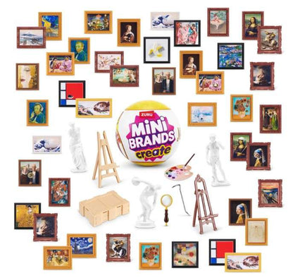 5 Surprise Mini Brands! Create Masterpieces – Mystery Pack (PREORDER)