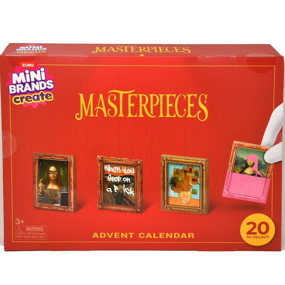 MINI BRANDS MASTERPIECES ADVENT CALENDAR - SERIES 1 - PREORDER