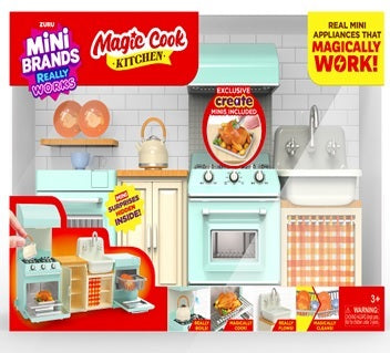 ZURU MINI BRANDS MAGIC COOK KITCHEN PLAYSET SERIES 1 - PREORDER