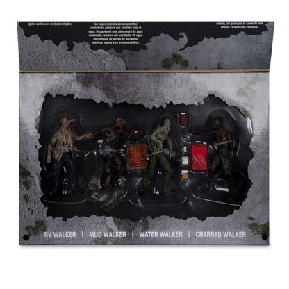 The Walking Dead Walkers 5-Inch Action Figure 4-Pack