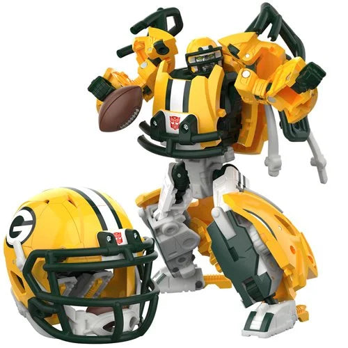 PREORDER - Transformers NFL Green Bay Packers Tundra Time Action Figure – PREORDER March 2026 – Licensed NFL Toy