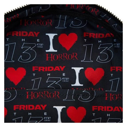 Friday The 13th I Heart Horror Mini-Backpack