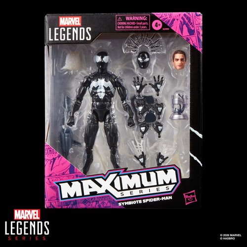 Marvel Legends | Maximum Series Symbiote Spider-Man 6-Inch Action Figure | Hasbro | PREORDER