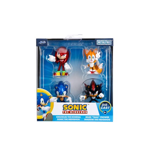 Sonic the Hedgehog 2 1/2-Inch MetalFigs Die-Cast Metal Mini-Figure 4-Pack