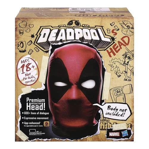 Marvel Legends Interactive Electronic Deadpool's Head (ETA DECEMBER / JANUARY 2025)