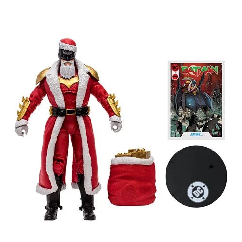 DC Multiverse McFarlane Vault Collection Wave 3 Batman Red Santa Suit 7-Inch Scale Action Figure - PREORDER