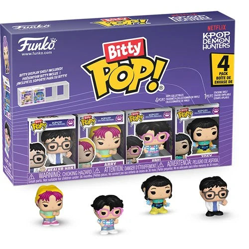 KPop Demon Hunters Zoey Bitty Pop! 4-Pack | Preorder | Funko