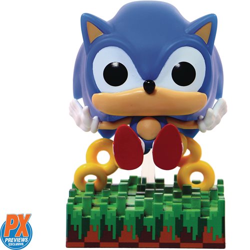 Sonic the Hedgehog Ring Scatter Sonic Funko Pop! Vinyl Figure #918 - Previews Exclusive (ETA APRIL / MAY 2024)