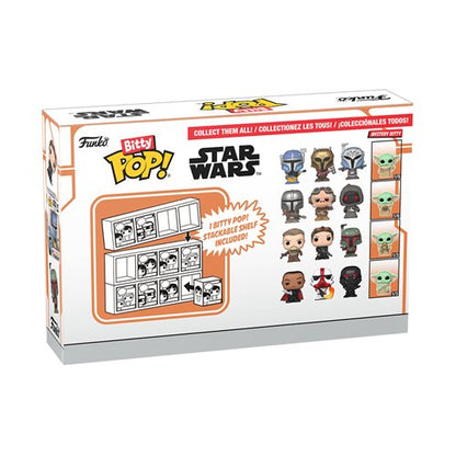 Star Wars Mandalorian with Pistol Bitty Pop! 4-Pack | Funko