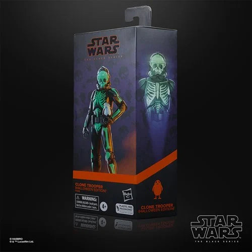 Star Wars The Black Series Clone Trooper (Halloween Edition) and Porg 6-Inch Action Figures (ETA SEPTEMBER / OCTOBER 2024)