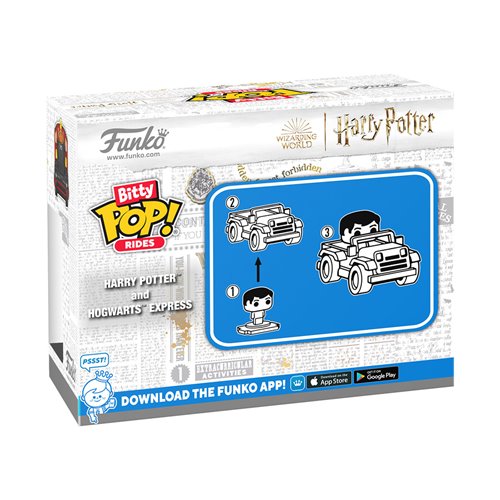 Harry Potter with Hogwarts Express Funko Bitty Pop! Ride (ETA MARCH / APRIL 2025)