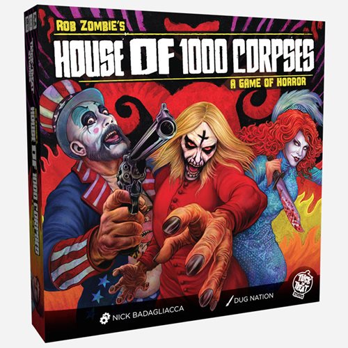 Rob Zombies House of 1000 Corpses: A Game of Horror Board Game (ETA March/April 2025)