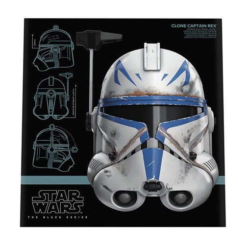 Star Wars The Black Series Captain Rex Premium Electronic Helmet Prop Replica (ETA MARCH 2024)