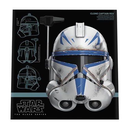 Star Wars The Black Series Captain Rex Premium Electronic Helmet Prop Replica (ETA DECEMBER 2024)