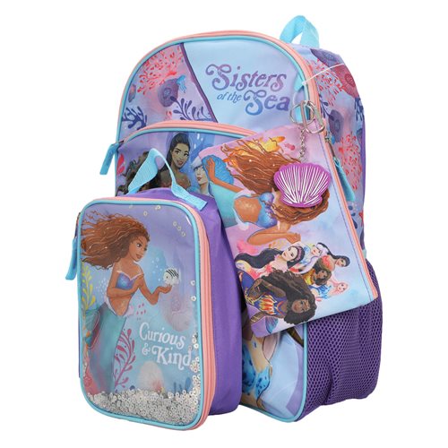 The Little Mermaid Backpack 5-Piece Set (ETA August/ September 2023)
