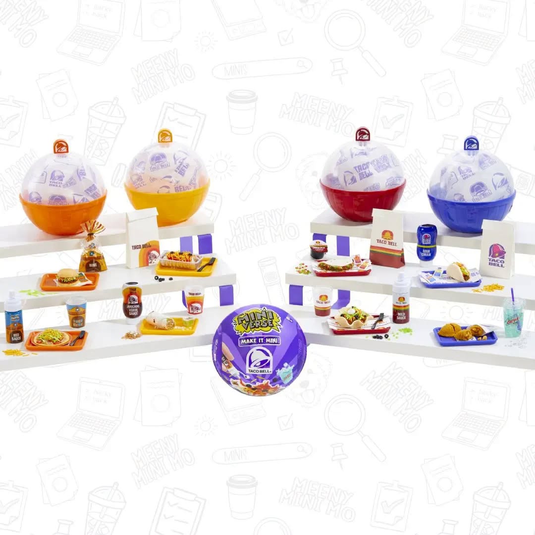 MGA's Miniverse Make It Mini Taco Bell Series 2 — Mystery Surprise Ball | Preorder