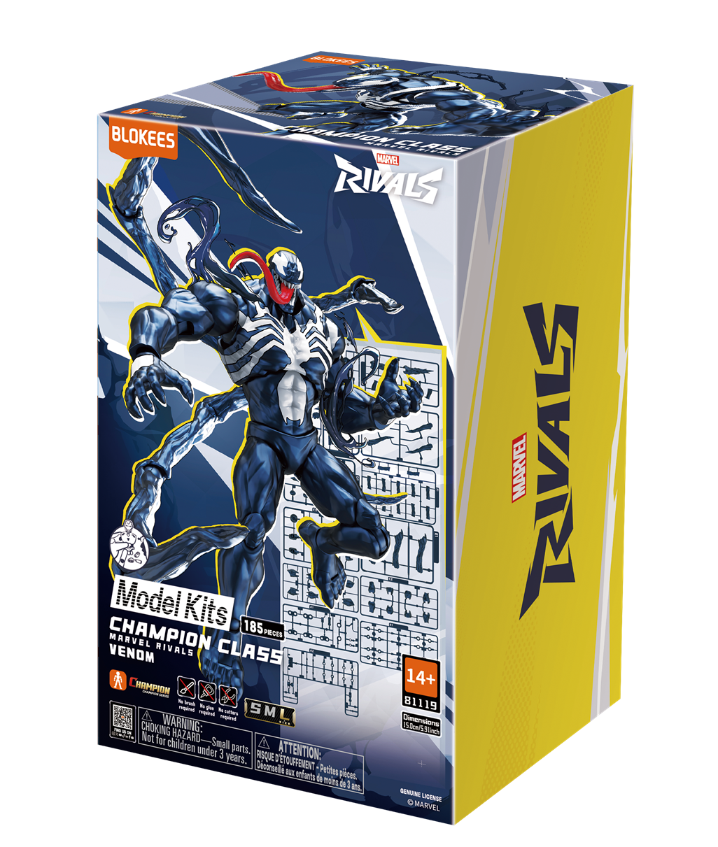 Marvel Rivals Champion Venom CC08 Blokees Model Kit (SHIPPING 2/26)