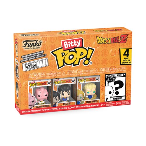 Dragon Ball Z Kid Buu Bitty Pop! Mini-Figure 4-Pack - Specialty Series