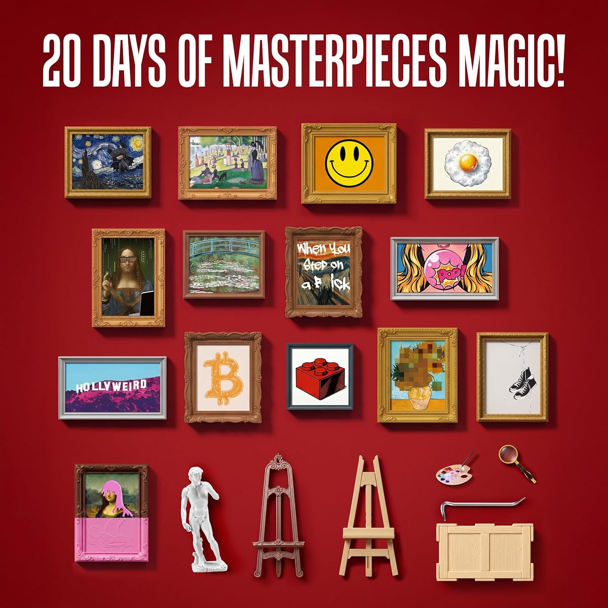 MINI BRANDS MASTERPIECES ADVENT CALENDAR - SERIES 1 - PREORDER