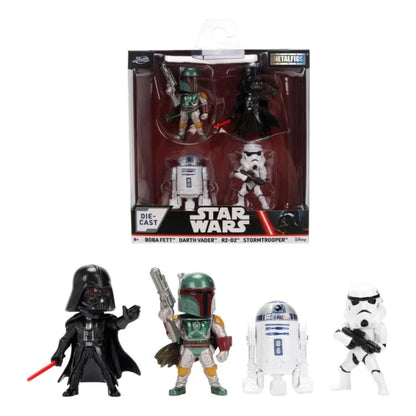 Star Wars MetalFigs 2 1/2-Inch Die-Cast Metal Mini-Figure 4-Pack
