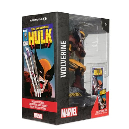 Marvel Wave 2 Wolverine The Incredible Hulk #340 1:6 Scale Posed Figure with Scene