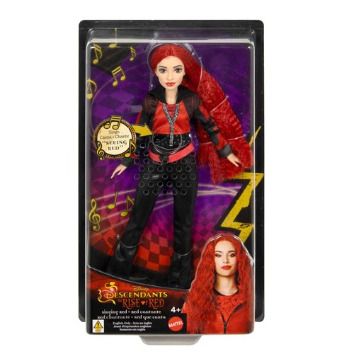 Disney Descendants: The Rise of Red Singing Red Doll (ETA SEPTEMBER / OCTOBER 2024)