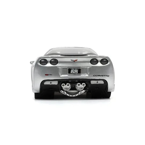 Bigtime Muscle 2006 Chevrolet Corvette Z06 Candy Silver 1:24 Scale Die-Cast Metal Vehicle (ETA JANUARY 2025)