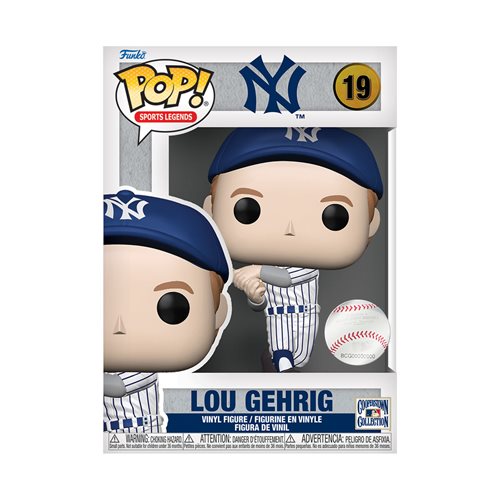 MLB Legends New York Yankees Lou Gehrig Funko Pop! Vinyl Figure #19 (ETA FEBRUARY / MARCH 2024)