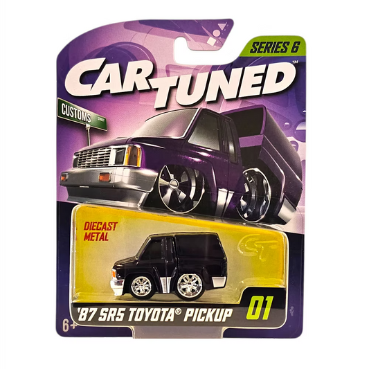 Car Tuned Series 6 – 1987 Toyota SR5 Pickup #01 | 1:64 Die-Cast
