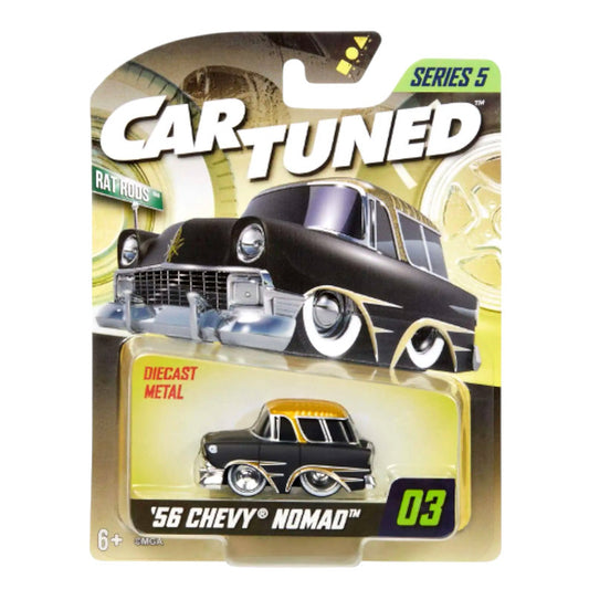 Car Tuned Series 6 – 1956 Chevy Nomad | 1:64 Die-Cast Collectible