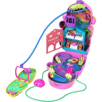 Polly Pocket Adventures in Rio Momma Monkey and Baby Compact Playset (ETA MARCH / APRIL 2025)