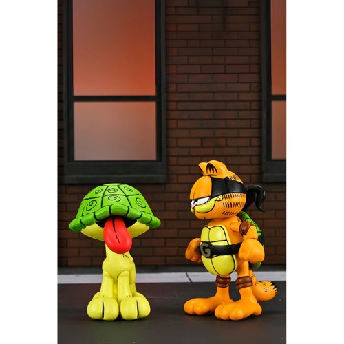 Teenage Mutant Ninja Turtles Archie Comics x Garfield Ultimate Garfello with Odie 7-Inch Scale Action Figure | NECA | PREORDER