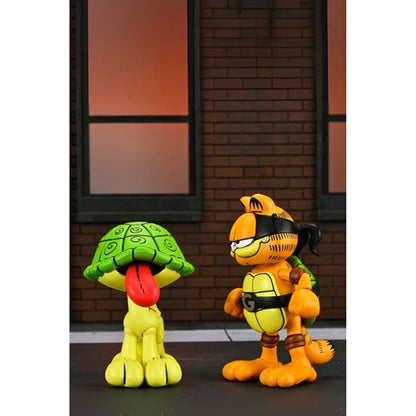 Teenage Mutant Ninja Turtles Archie Comics x Garfield Ultimate Garfello with Odie 7-Inch Scale Action Figure | NECA | PREORDER