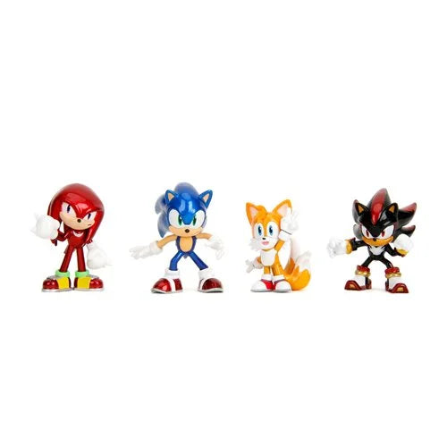 Sonic the Hedgehog 2 1/2-Inch MetalFigs Die-Cast Metal Mini-Figure 4-Pack