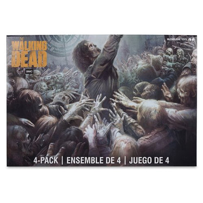 The Walking Dead Walkers 5-Inch Action Figure 4-Pack