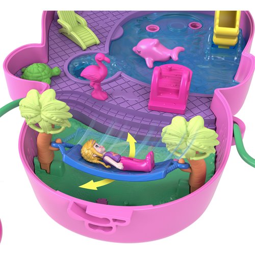 Polly Pocket Adventures in Rio Momma Monkey and Baby Compact Playset (ETA MARCH / APRIL 2025)