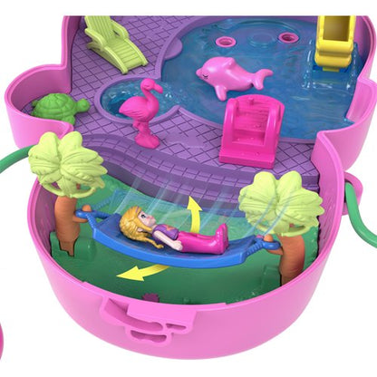 Polly Pocket Adventures in Rio Momma Monkey and Baby Compact Playset (ETA MARCH / APRIL 2025)