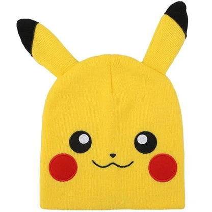 Pokemon Pikachu Big Face Cuffless Beanie