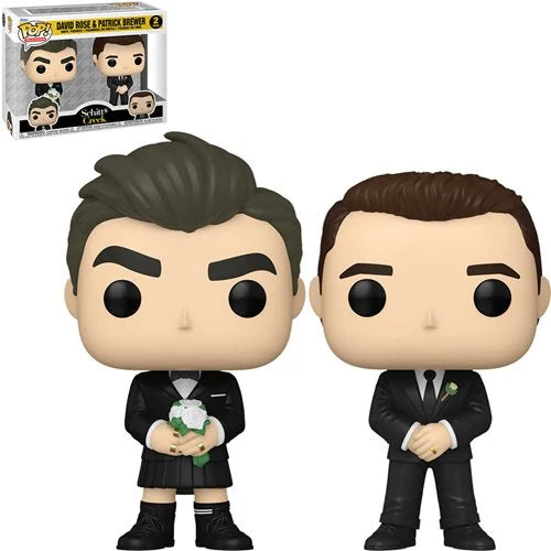 Schitt's Creek David Rose and Patrick Brewer Wedding Funko Pop! Vinyl Figure 2-Pack (ETA October/ November 2024)