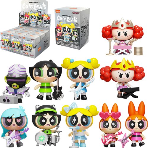 The Powerpuff Girls Mokoo 01 Cute Beats Blind Box Mini Model Kit Case of 9