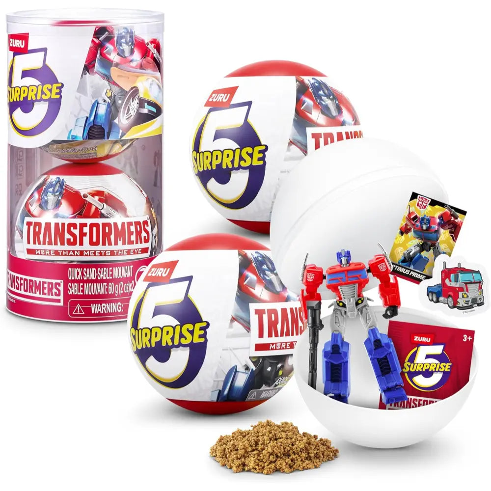 5 Surprise Transformers Series 1 Capsule