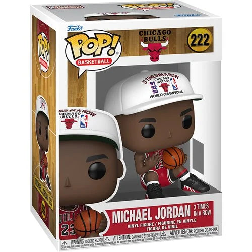 NBA Chicago Bulls Michael Jordan 3 Times in a Row Funko Pop! Vinyl Figure #22 (ETA JANUARY / FEBRAURY 2026)