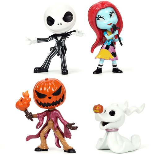 Nightmare Before Christmas 2 1/2-Inch MetalFigs 4-Pack