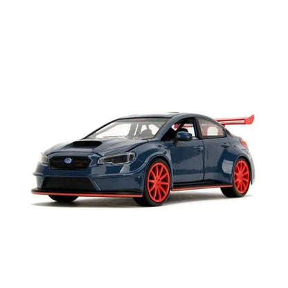 Jujutsu Kaisen 2016 Subaru WRX STI 1:24 Scale Die-Cast Metal Vehicle with Yuji Itadori Figure (ETA JANUARY 2025)