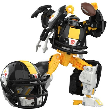 PREORDER - Transformers NFL Pittsburgh Steelers Steelmash Action Figure – PREORDER March 2026 – Licensed NFL Toy